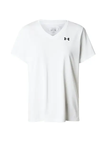 UNDER ARMOUR Funkčné tričko  čierna / biela