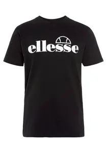 ELLESSE Tričko 'Fuenti'  čierna / biela