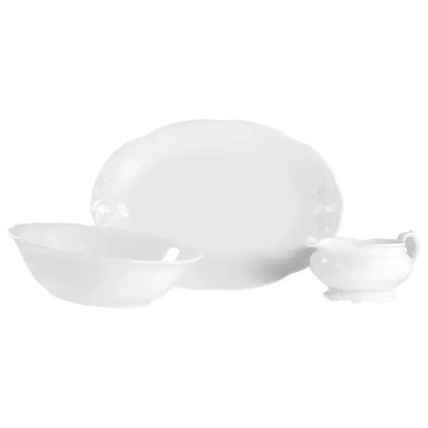 Creatable SERVÍROVACÍ SADA Frederike weiss 3dílné