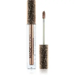 Magic studio Liquid Eyeshadow třpytivé tekuté oční stíny odstín 02 Silver 3 ml