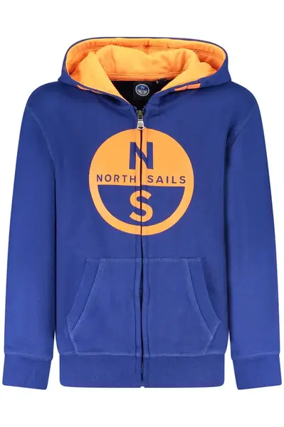 Dětská mikina na zip NORTH SAILS modrá