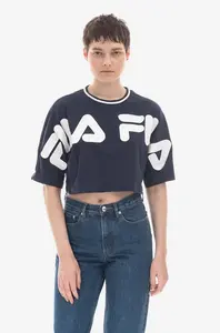 Fila Bavlnené tričko Fila Barr Cropped Wide Tee