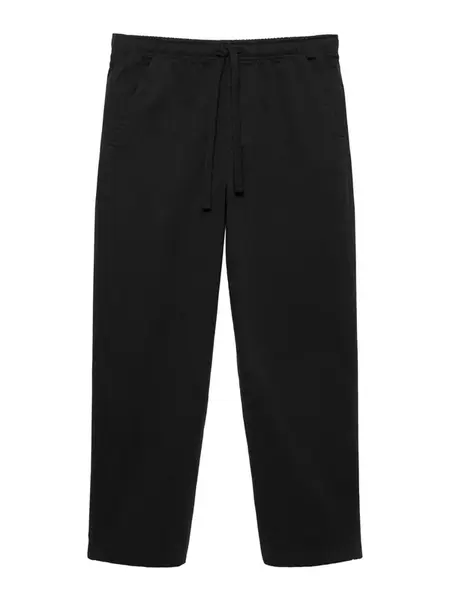Pull&Bear Nohavice  čierna