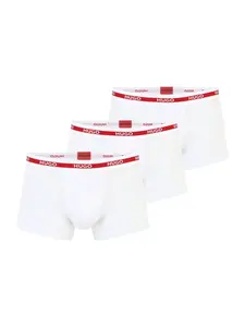 HUGO Boxerky  červená / biela