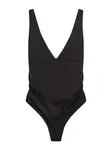 Bershka Košeľové body  čierna