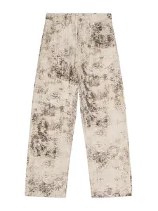 Bershka Džínsy  béžová / hnedá