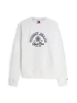 Tommy Jeans Mikina 'Crest Logo'  tmavomodrá / biela