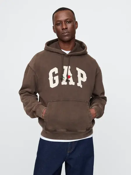 GAP Oversize mikina s logem Western - Pánské