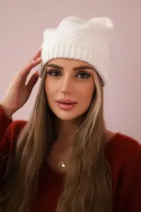 Kesi Dámská čepice Lorena K377 bílá