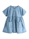 Next Šaty  modrá denim
