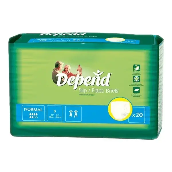 Depend Slip Super inkont.kalhotky vel.S 15ks