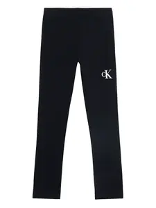 Calvin Klein Jeans Legíny  čierna / biela