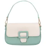 Dámská kabelka přes rameno mentolovo béžová - DIANA & CO Kombes