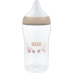 NUK Perfect Match XL Monkey láhev 6m+ 360 ml