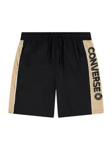 CONVERSE Nohavice  béžová / čierna / biela