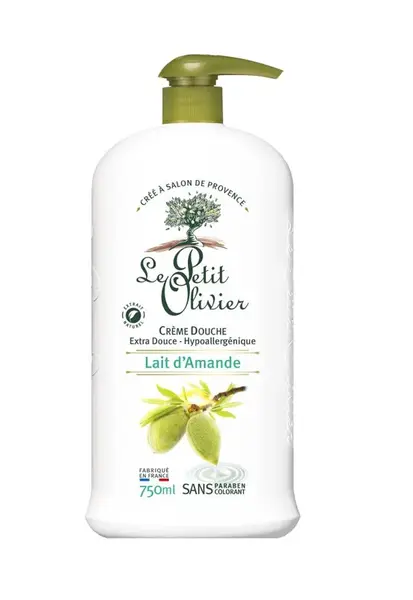 Le Petit Olivier Mandlové mléko sprchový krém 750 ml