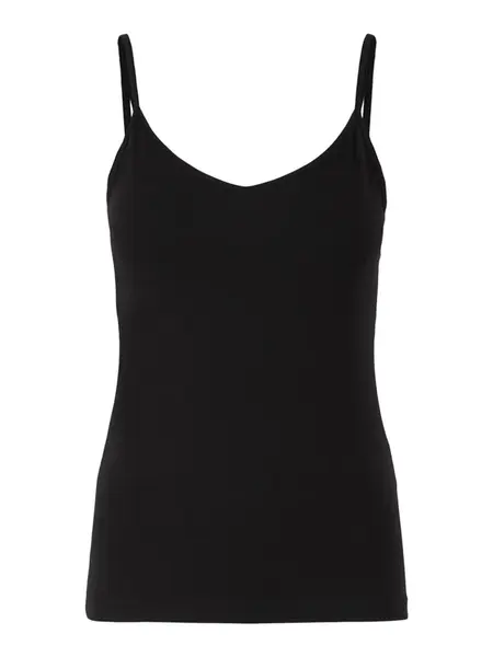 PIECES Top 'Sirene'  čierna