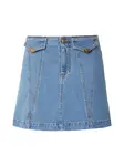 Versace Jeans Couture Sukňa  svetlomodrá