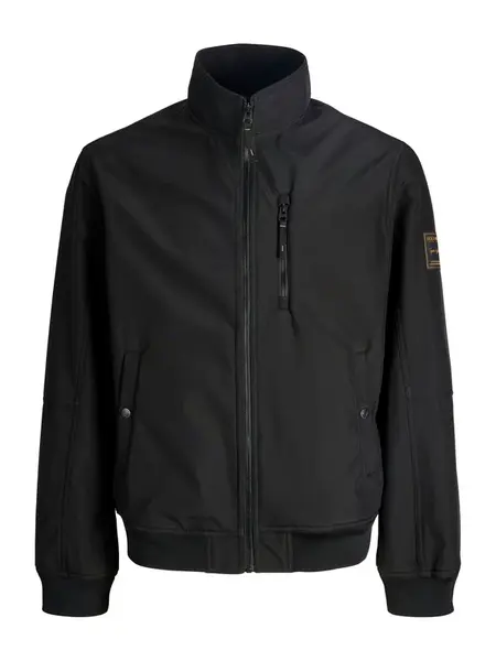 Jack & Jones Plus Prechodná bunda 'JJEParker'  čierna