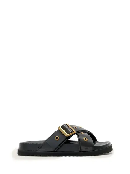 AllSaints Šľapky 'SUKI WESTERN'  čierna