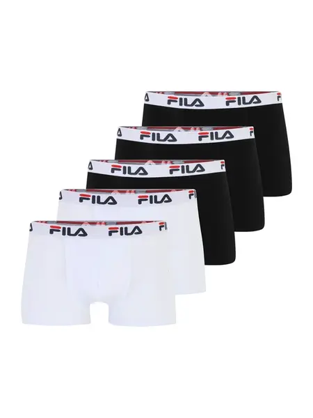 FILA Boxerky  červená / čierna / biela