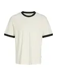 Jack & Jones Junior Tričko 'JORARGOS RINGER'  čierna / biela