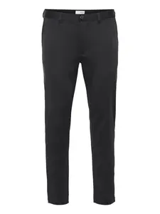!Solid Chino nohavice 'Dave'  čierna