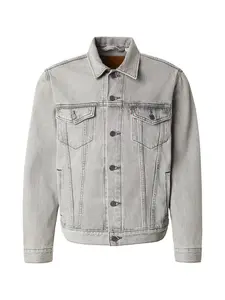 LEVI'S ® Prechodná bunda 'The Trucker'  sivý denim