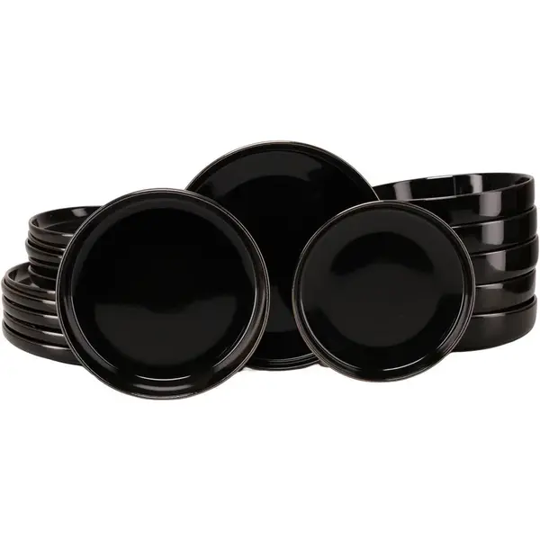 Creatable JÍDELNÍ SOUPRAVA Nordic Festive Schwarz 18dílné