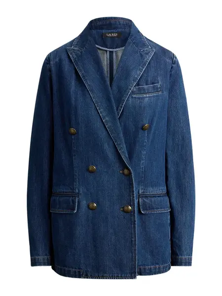 Lauren Ralph Lauren Blejzer  modrá denim