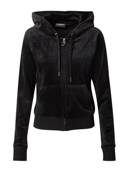 Juicy Couture Tepláková bunda 'ROBERTSON'  čierna