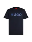HUGO Tričko 'Dulivio'  námornícka modrá / zafírová