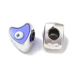 CCB Plastic Enamel European Beads