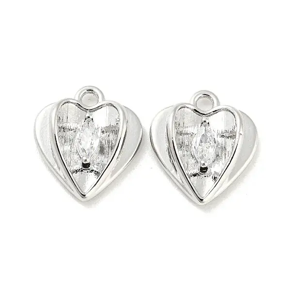 Clear Glass Charms