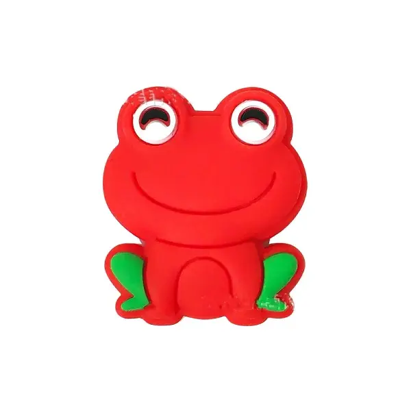 Frog Food Grade Silicone Beads