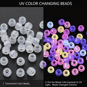 Transparent Plastic Beads