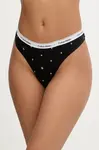 Calvin Klein Underwear tanga dámské bavlněné s elastanem