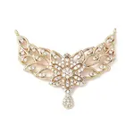 Brass Micro Pave Clear Cubic Zirconia Pendants