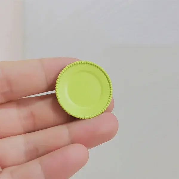 Spray Printed Alloy Plates Miniature Ornaments