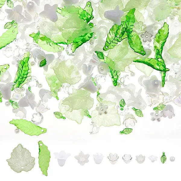 DIY Bluebell Acrylic Pendant Jewelry Making Kits
