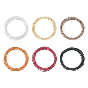 6 Roll 6 Colors Aluminum Wire