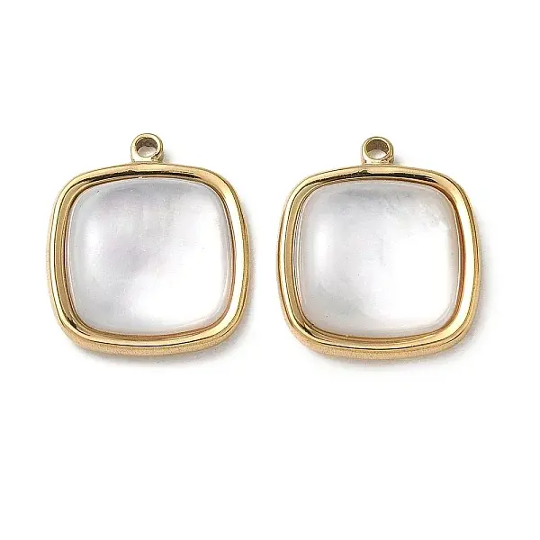 Natural Freshwater Shell Pendants