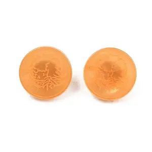 1-Hole Resin Alloy Shank Buttons