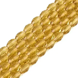 Transparent Glass Beads Strands