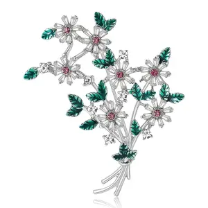 Chrysanthemum Flower Enamel Pins