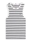 TOMMY HILFIGER Top 'Cody'  námornícka modrá / biela