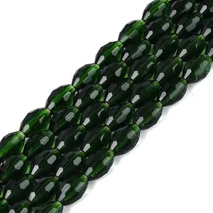 Transparent Glass Beads Strands