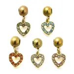 304 Stainless Steel Rhinestone Charms