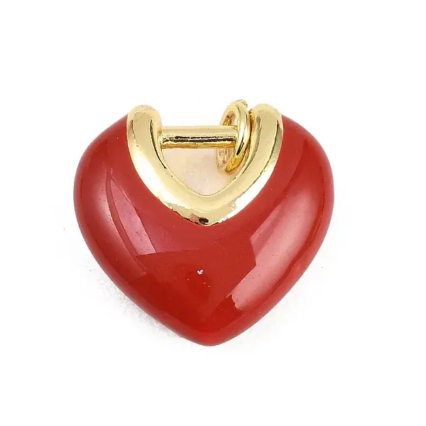 Brass Enamel Pendants
