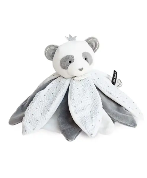Doudou et Compagnie Paris Dárková sada - plyšový muchláček panda 26 cm
